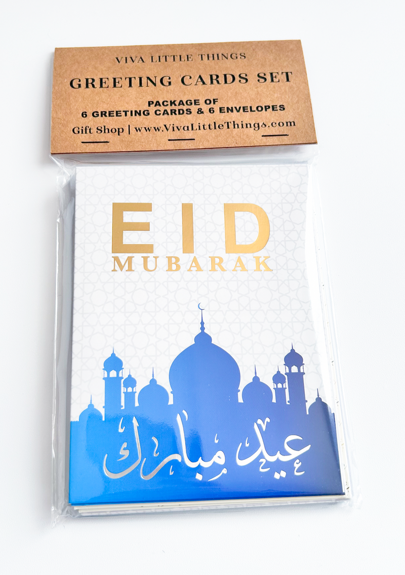 Eid Greeting Cards Set