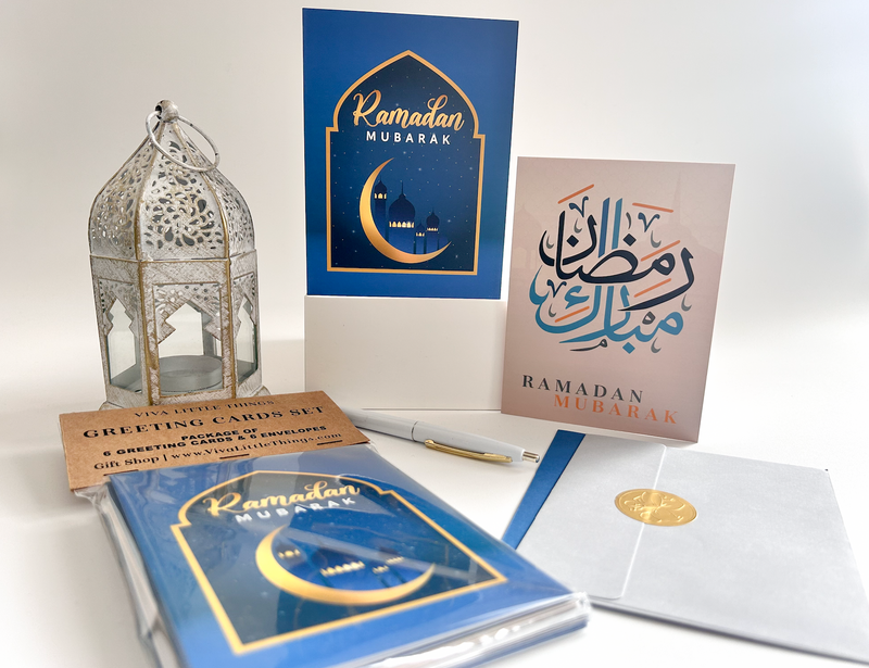 Ramadan Greeting Cards Set