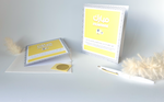 New Baby Greeting Cards - Yellow