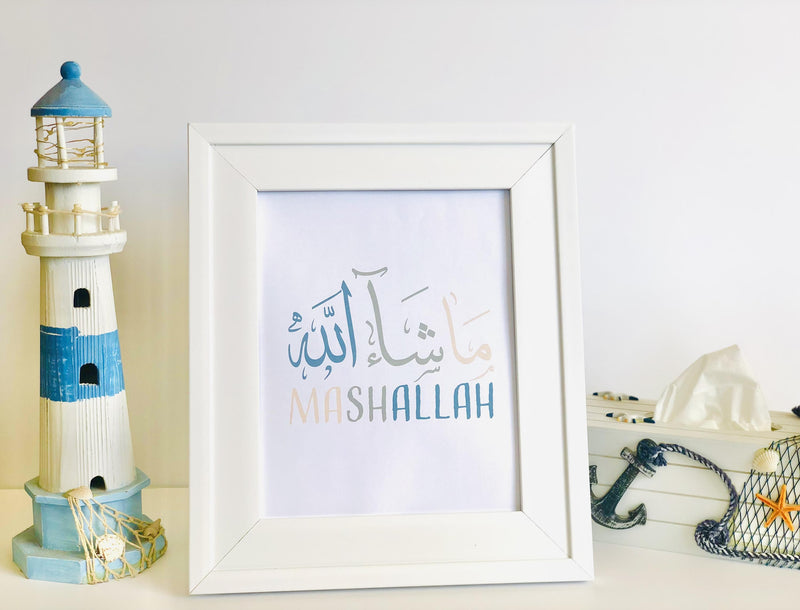 Mashallah Calligraphy - Costal