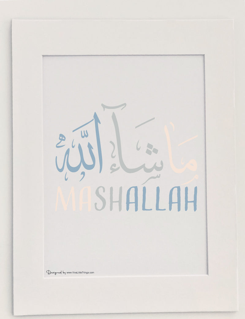 Mashallah Calligraphy - Costal